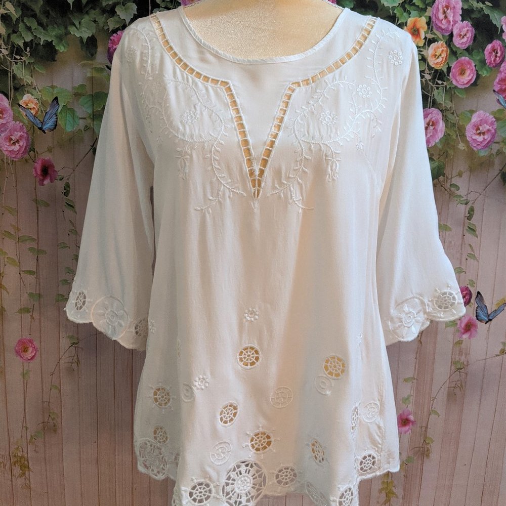 Crochet Top Size Large